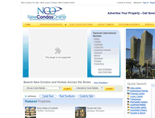 Tablet Screenshot of newcondosonline.com